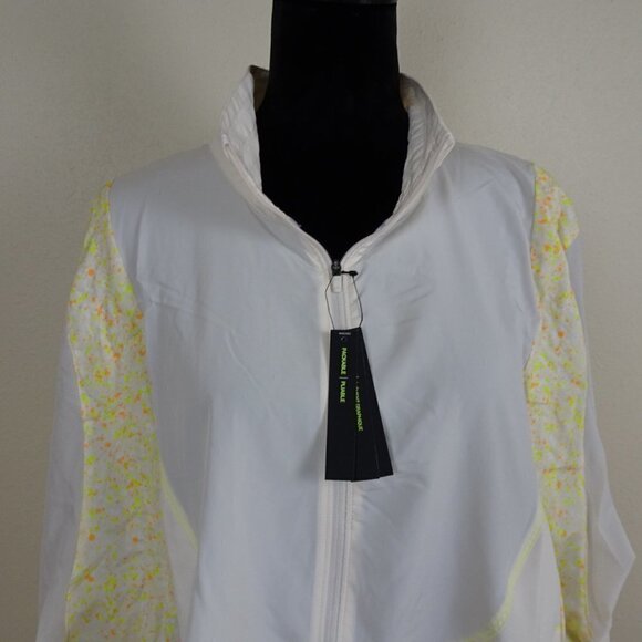 Nike Icon Clash Running Jacket Size 1X Beige Packable Reflective - Picture 3 of 9